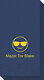 Sunglasses Emoji Guest Towels Image 2 of 2